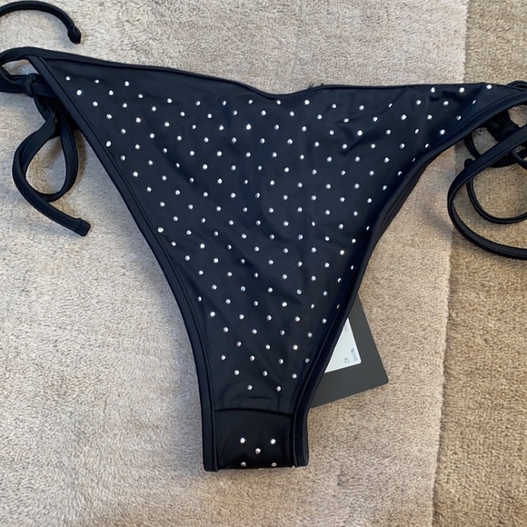 Zadig & Voltaire studded bikini black 42 NWT - Picture 6 of 8